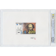 France, 100 Francs, Cézanne, Undated (1995), Mock-Up, Gradée, PCGS, 47213700 & - Fictifs & Spécimens