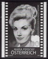 AUSTRIA(2022) Maria Perschy. Black Print. - Proofs & Reprints