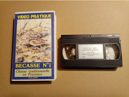 Cassette Vidéo VHS  Bécasse N°1  Chasse Traditionnelle En Provence - Documentari