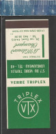 VERRE TRIPLEX VTX LE MITOUARD CHAMPERT PARIS - OLD MATCHCOVER - LASTAR POCHETTE D'ALLUMETTES  ANCIENNE FRANCE LA1564 - Boites D'allumettes - Etiquettes