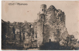 Latvia 1930 Cesis Wenden Zehsis Castle Pils - Lettonie