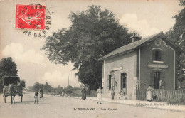 Livry Gargan * L'abbaye * Route Et La Gare Du Village * Ligne Chemin De Fer * Villageois Attelage - Livry Gargan