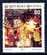 CROATIA 1992 Christmas Used.  Michel 218 - Croacia