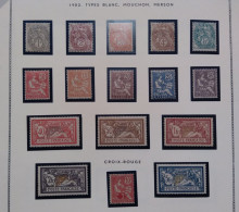 N°19/33 + 34 Série Complète TB *  Avec Charnière Cote: 140 Euros - Unused Stamps