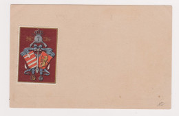 Vignette Militaire (imitée Par Delandre) Sur Carte - 7ème Régiment D'infanterie - Vignettes Militaires