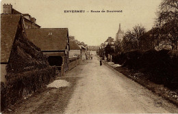 CPA - Envermeu - Route De Douvrend - Envermeu