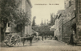 CPA - Châtelaudren - Rue De La Mairie - Châtelaudren