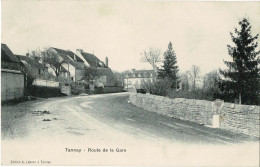 CPA -Tannay - Route De La Gare - Tannay