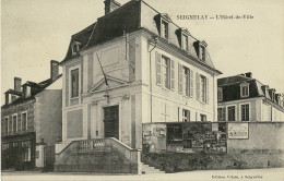 CPA - Seignelay - L'Hôtel De Ville - Seignelay