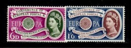 GREAT BRITAIN 1960 EUROPA CEPT  MNH - 1960