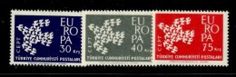 TURKEY 1961  EUROPA CEPT MNH - 1961