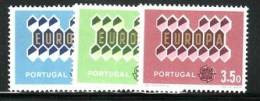 PORTUGAL 1962 EUROPA CEPT SET  MNH - 1962