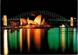 11-12-2023 (1 W 51) Australia - NSW - Sydney Opera House & Harbour Bridge (posted With Bird Stamp) - Opéra