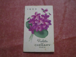Violette De CHERAMY - Agenda 1938 - Antiguas (hasta 1960)