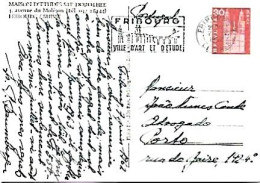 Switzerland & Marcofilia, Fribourg, Maison De Etudes Ste. Dorothee, Porto 1962 (7979) - Briefe U. Dokumente