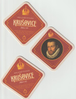 Sous Bock Patrizier Bräu Autriche Ou AllemLot De 3 Sous-bock Krusovice Tchèqueagne - Alcools