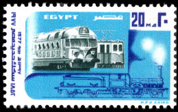 Egypt 1977 125th Anniversary Of Egyptian Railways Unmounted Mint. - Ongebruikt