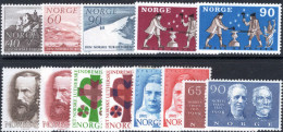 Norway 1968 Commemorative Year Set Unmounted Mint. - Ongebruikt