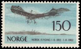 Norway 1962 50th Anniversary Of Norwegian Aviation Unmounted Mint. - Ungebraucht