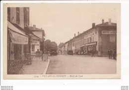 VILLARS LES DOMBES ( Pompe à Essence ESSO / Restaurant Burnichon  ) - Villars-les-Dombes