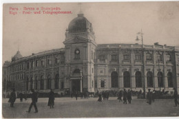 Latvia 1910 Riga, Post- Und Telegraphenamt. - Lettonie