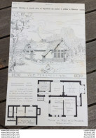 Année 1907 Plan Architecture D'une Remise écurie Avec Le Logement à édifier à BIEVRES - Architecture