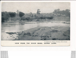 Carte De SIERRA LEONE View From The River Mano - Sierra Leone