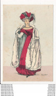 Carte Illustrateur ROUILLIER  Histoire Du Costume Français V Restauration 1824 - Rouillier