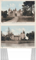 LOT DE 2 CARTES DE THAUMIERS LE CHATEAU ( Recto Verso ) - Thaumiers