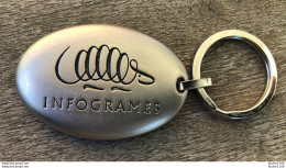 Porte Clefs INFOGRAMES Entertainment ( édition Et De Distribution De Jeux Vidéo ) - Merchandising