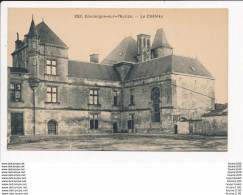 Carte De COULONGES SUR L AUTIZE  Le Château  ( Recto Verso ) - Coulonges-sur-l'Autize