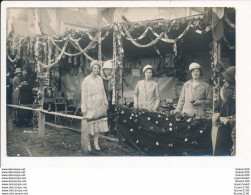 Carte Photo Stand De Jeu Du Lancer Des Anneaux Et D'autres Jeux ? Stands De Foire ? Ou De Fête De Village ? à Identifier - Jeux Régionaux