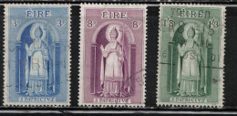 IRELAND Scott # 179-81 Used - St Patrick - Used Stamps