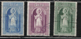 IRELAND Scott # 179-81 Used - St Patrick - Oblitérés