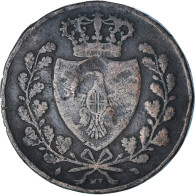 Italie, Carlo Felice, 5 Centesimi, 1826, Genoa, TB+, Cuivre - Piamonte-Sardaigne-Savoie Italiana