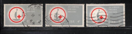 IRELAND Scott # 190 Used X 3 - Centenary Of The Red Cross - Usados