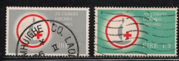 IRELAND Scott # 190-1 Used - Centenary Of The Red Cross B - Used Stamps