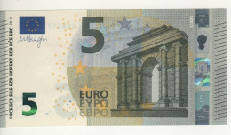 5 EURO  "Italy"     DRAGHI    S 001 F2    SE6017794435   /  FDS - UNC - 5 Euro