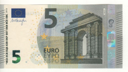 5 EURO  "Ireland"    DRAGHI    T 005 F2    TC3146412251  /  FDS - UNC - 5 Euro
