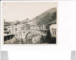 " PHOTO SOUPLE " ( Année 1933 ) ONDARROA Puente    ( Recto Verso ) - Vizcaya (Bilbao)