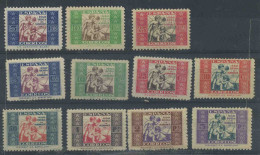 España - Beneficencia 1934 - 1937 - Wohlfahrtsmarken