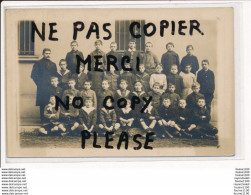 ♥ CARTE PHOTO ♥ De Classe / école ( Photographe DEMIERRE à CALUIRE )  ( Recto Verso ) - Caluire Et Cuire