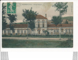 Carte De BELMONT Groupe Scolaire ( Recto Verso ) - Belmont De La Loire