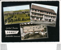 Carte ( Format 15 X 10,5 Cm ) KIRCHZARTEN Schwarzwald Gasthof Pension Sonne - Kirchzarten