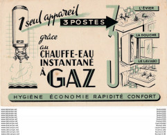 BUVARD  Gaz  Chauffe Eau - Öl & Benzin