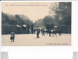 Carte Champ De Courses Du Tremblay Entrée Des Tribunes ( Hippodrome ) - Tremblay En France