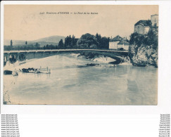 Carte Des Environs D' YENNE  Le Pont De La Balme  ( Recto Verso ) - Yenne