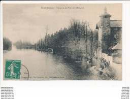 Carte D' ANSE  Vue Prise Du Pont Sur L' Azergues  ( Recto Verso ) - Anse