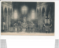 Carte De Plouguerneau  Intérieur L' église  ( Recto Verso ) - Plouguerneau