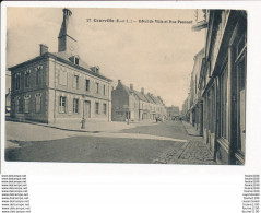 Carte De COURVILLE  Hôtel De Ville Et Rue Pannard - Courville